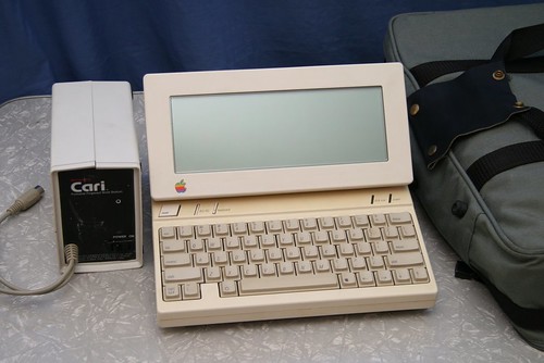 Latest addition: Apple IIc with LCD, battery pack and carry bag