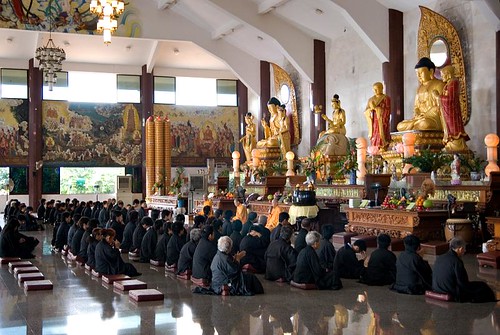 Buddhist Praying