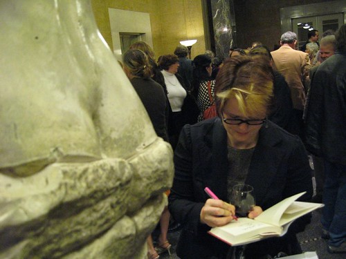 Sara Ryan signs The Rules for Hearts at Oregon Book Awards 2008