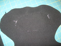 Hand sew face