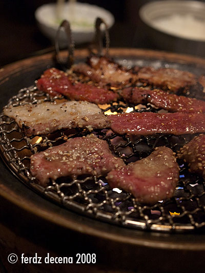 Yakiniku, grilling meat, Japanese Style