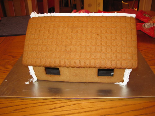 Gingerbread House Before