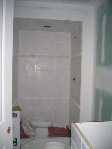 Basement bathroom