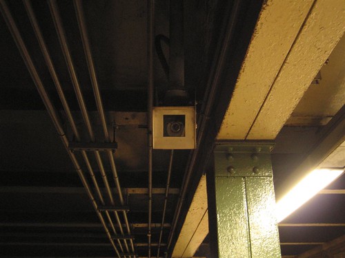 Subway security camera