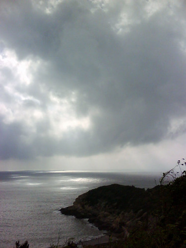 馬祖常見低空雲層，撒下特殊光線