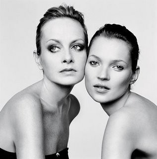 With Kate Moss