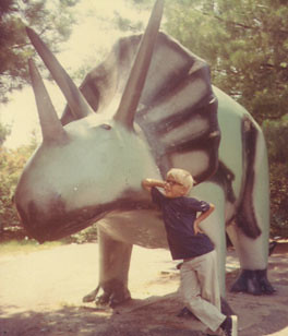 Triceratops, Wisconsin Dells 1960s