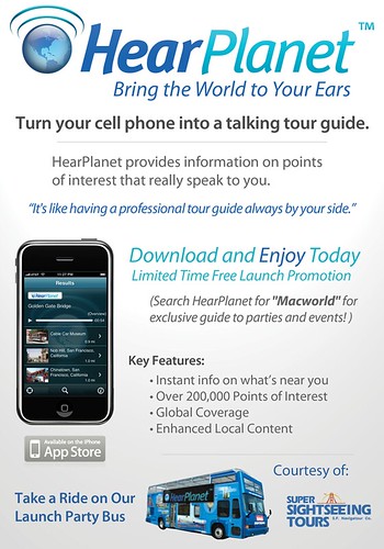 HearPlanet Launch Flyer