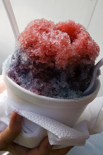 Red and blue raspberry