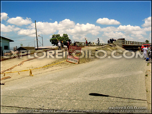 <br /><br /> Construction of approaches of Carpenters Bridge in Brgy. Tabucan, Mandurriao