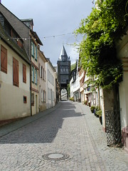 Street in Bacharach, Germany 2007