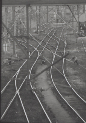 Railroad tracks, Newcastle, Australia -16 October 1998