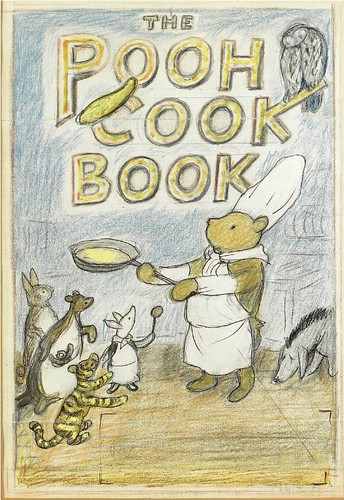 The Pooh Cook Book Preparatory Sketch a