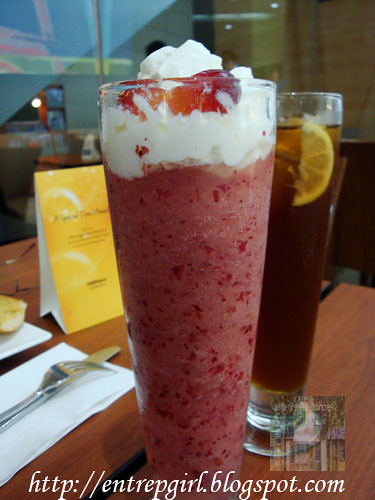 Delifrance red grape shake