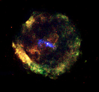 The remains of a massive star that exploded, perhaps being witnessed by Chinese astronomers in 386 A.D., From FlickrPhotos