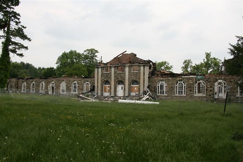 Ruins of Stewart Hall