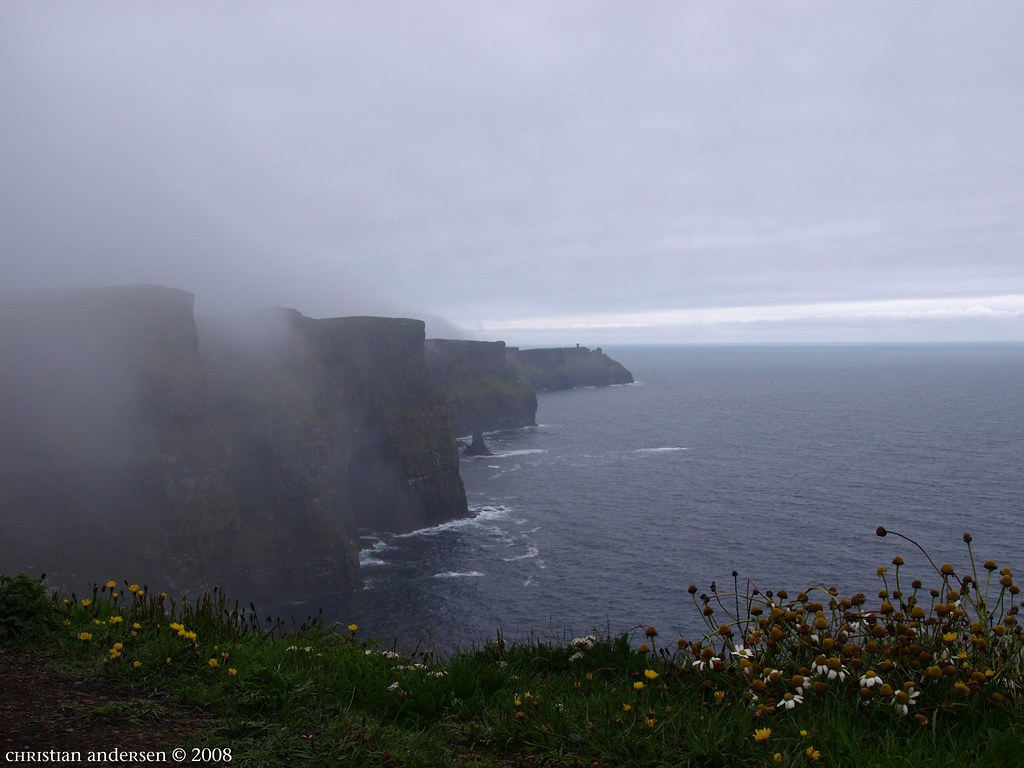 7 ...the fog broke on The Moher. Within a few precious minutes this incredible place has revealed itself before the eyes of the breathless spectator...