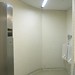 Concave bathroom wall