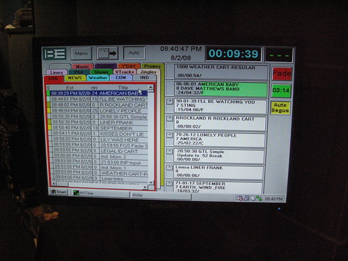WRCR radio cart computer