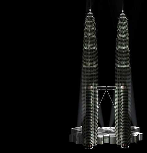 Petronas Towers - Render • <a style="font-size:0.8em;" href="http://www.flickr.com/photos/30735181@N00/2296209720/" target="_blank">View on Flickr</a>