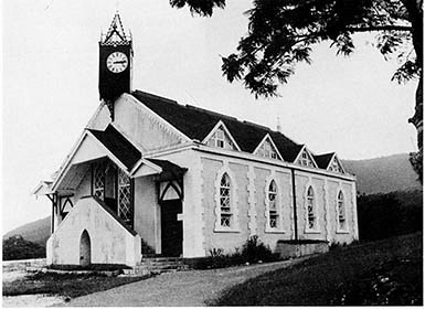 Mizpah Moravian Church, near Walderston, Manchester ][date unknown]