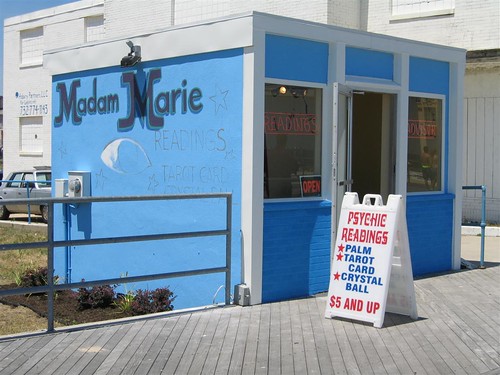 Madam Marie's famous psychic readings