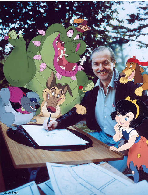Publicity photo of Don Bluth from &quot;All Dogs go to Heaven&quot;