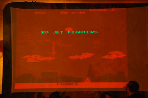 Detalle de Atari Cold War Show. Durante ARSGAMES 2008