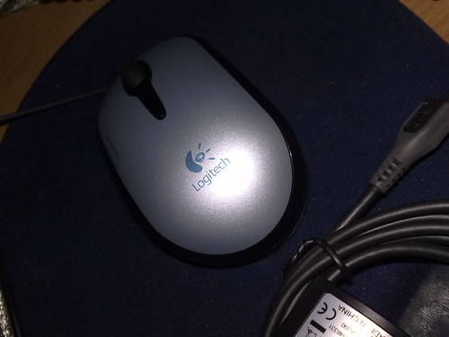 Logitech laser mouse.