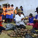 Potato Peeling contest at cultural contest in Huanuco Pampa - 3 kilos in 10 minutes