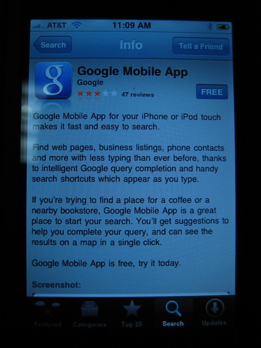 Google Mobile App for the iPhone