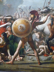 David, The Intervention of the Sabine Women with Romulus