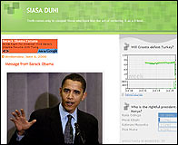 Un post del blog Siasa Duni sobre Obama