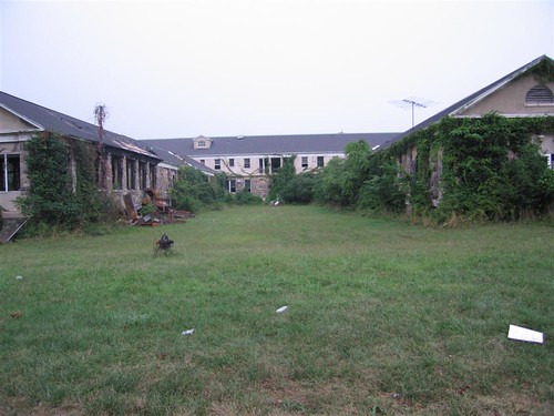 Old hospital courtyard