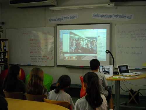 Flat Classroom Skype by superkimbo, on Flickr