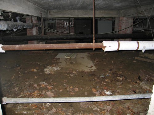 Crawlspace of the Whitman Building