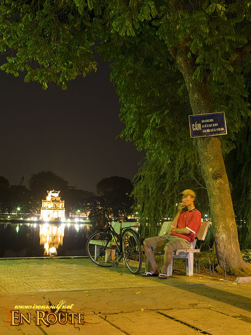 Evening Reverie at Hoan Kiem Lake