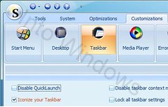 Transformez la barre des tâches Vista en la barre des tâches Windows 7 pic1