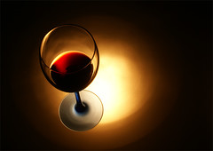 Una copa de vino