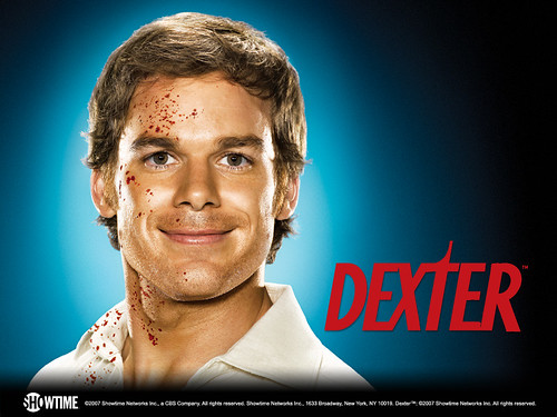 Michael C. Hall as Dexter, the Showtime show that is helping kill HBO
