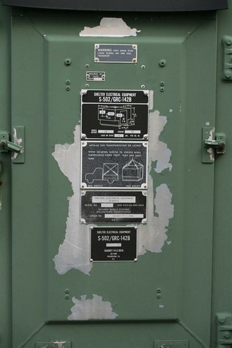 Electrical equipment shelter information panel