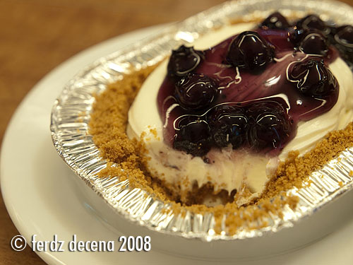 Blueberry Cheescake (Php 125)
