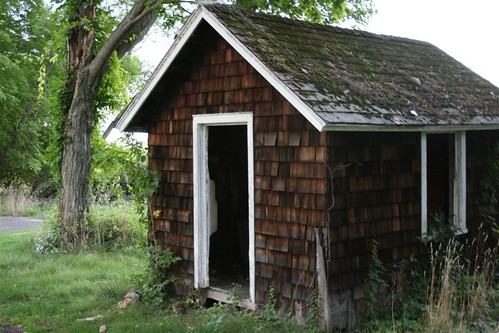Tool shed behind the Jacobson House