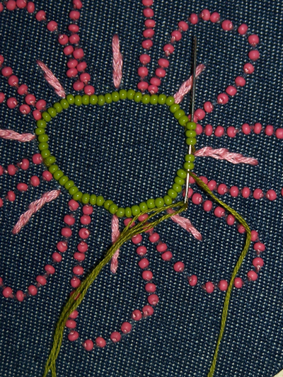 Beaded Embroidery Tutorial