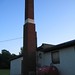 Oil tank and chimney