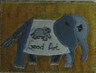Good Art Elephant ATC