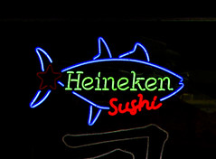 Heineken sushi