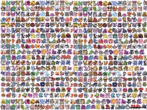 Dibujos de pokemon pixelados - Imagui