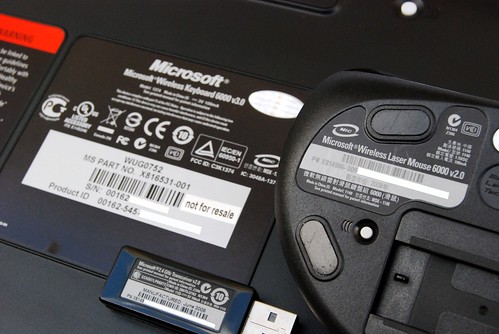 Microsoft Wireless Laser Desktop 6000 v3 Black 
