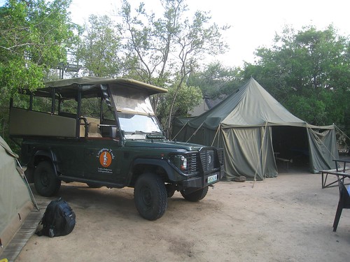 Livingstone Trails' permanent camp within Kruger Park